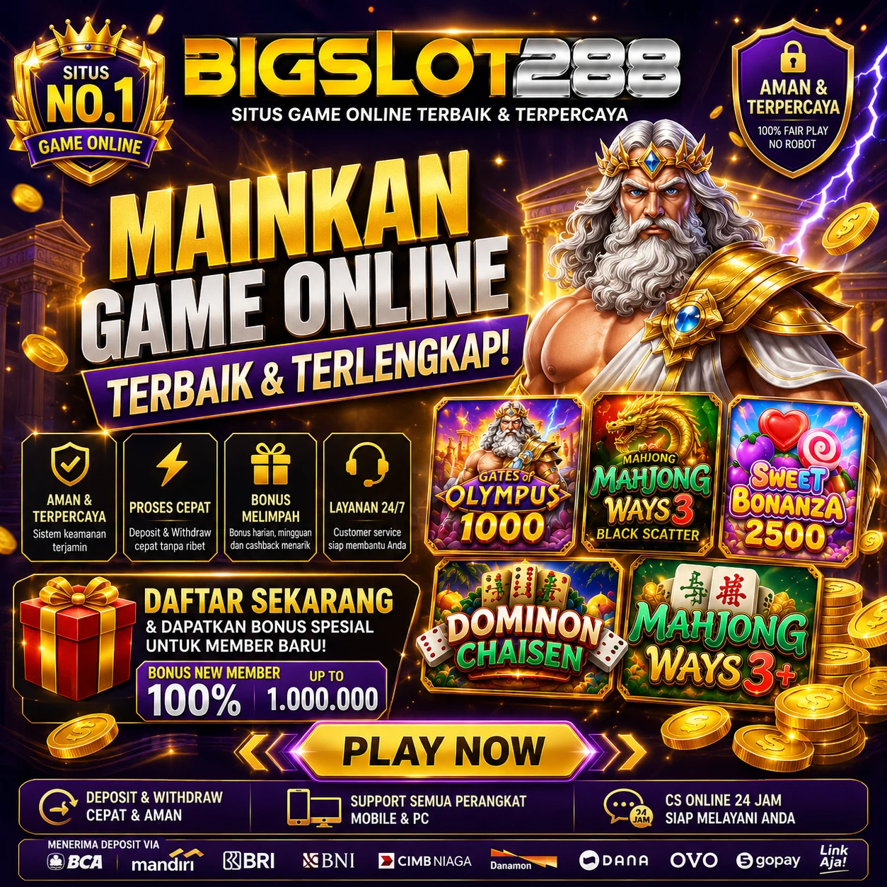 BigSlot288 x Game Online Terbaik 2026 | Platform Hiburan Digital Modern